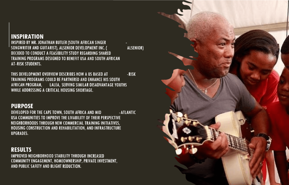 A woman holding a tribal mask with text about a cultural story.